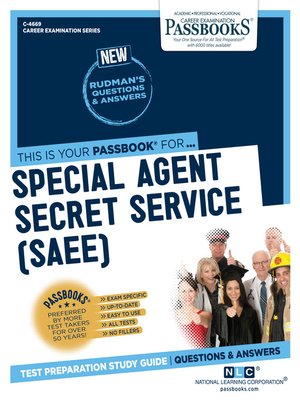 cover image of Special Agent, Secret Service